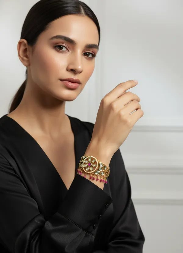 Gold_Brass_Bracelet_For_Women